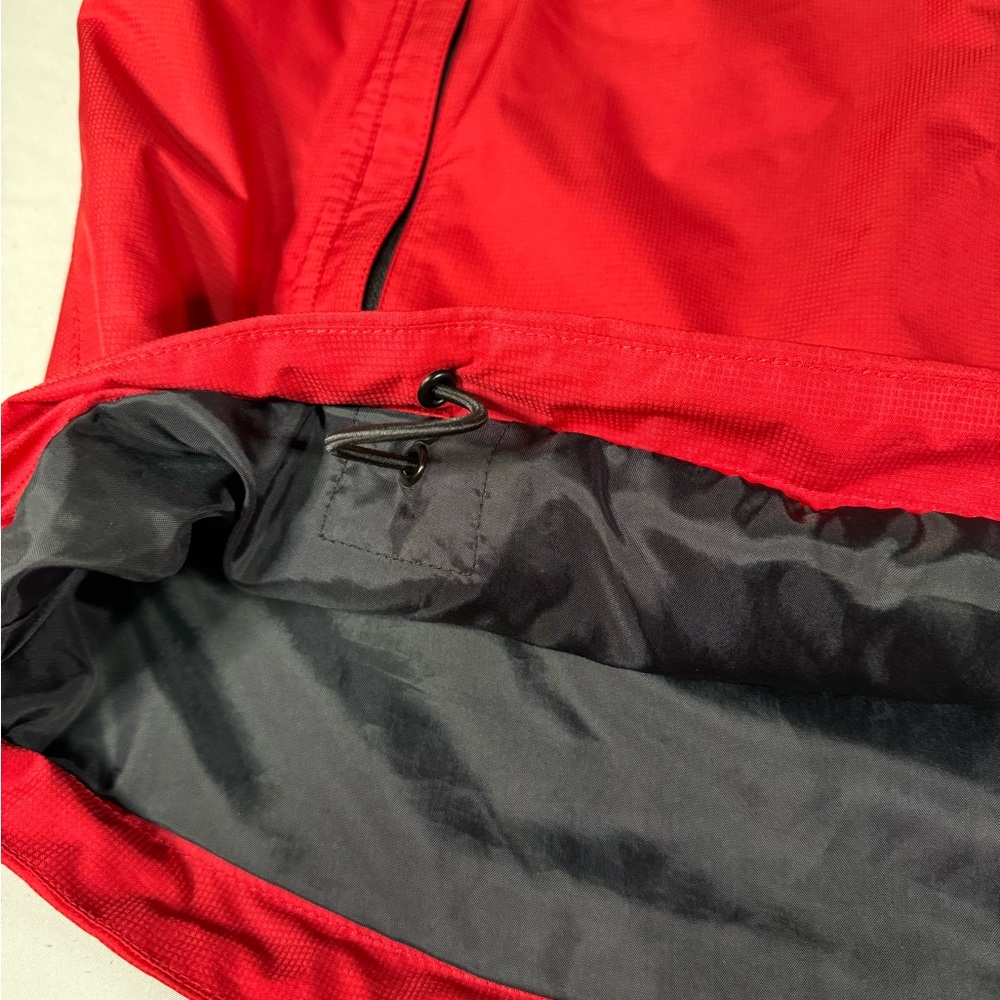 FootJoy DryJoys Golf Wind Jacket L‎ Red Short Sleeve - Picture 6 of 12